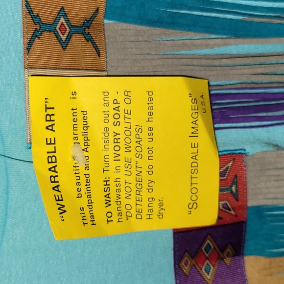 Vintage. Made in USA. Single stitch. Size L - Picture 4 of 8